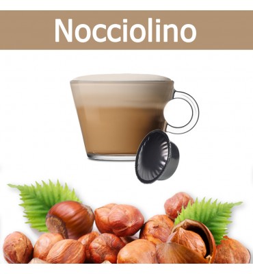 SerCoffee CAPSULE Compatibili A MODO MIO bevanda NOCCIOLINO - Confezione da  10