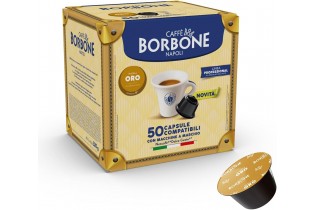 Miscela Oro Caffè Borbone - 50 Capsule Compatibili Dolce Gusto