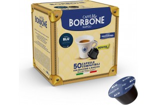 Miscela Blu Caffè Borbone - 50 Capsule Compatibili Dolce Gusto